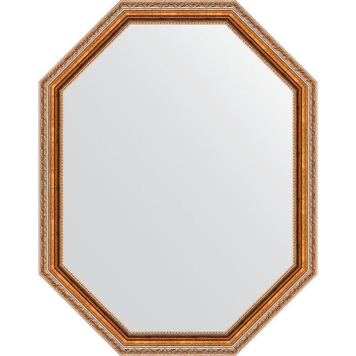 Зеркало Evoform Octagon 72х92 BY 7072 в багетной раме - Версаль бронза 64