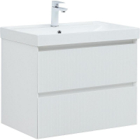 Тумба под раковину Aquanet Альтера 70 337155 подвесная Белая матовая, купить, цена, заказать, магазин, доставка, скидка, промокод, купить, цена, заказать, магазин, доставка, скидка, промокод