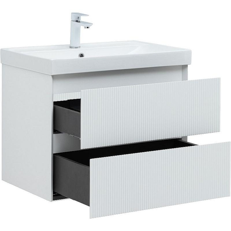 Тумба под раковину Aquanet Альтера 70 337155 подвесная Белая матовая, купить, цена, заказать, магазин, доставка, скидка, промокод, купить, цена, заказать, магазин, доставка, скидка, промокод