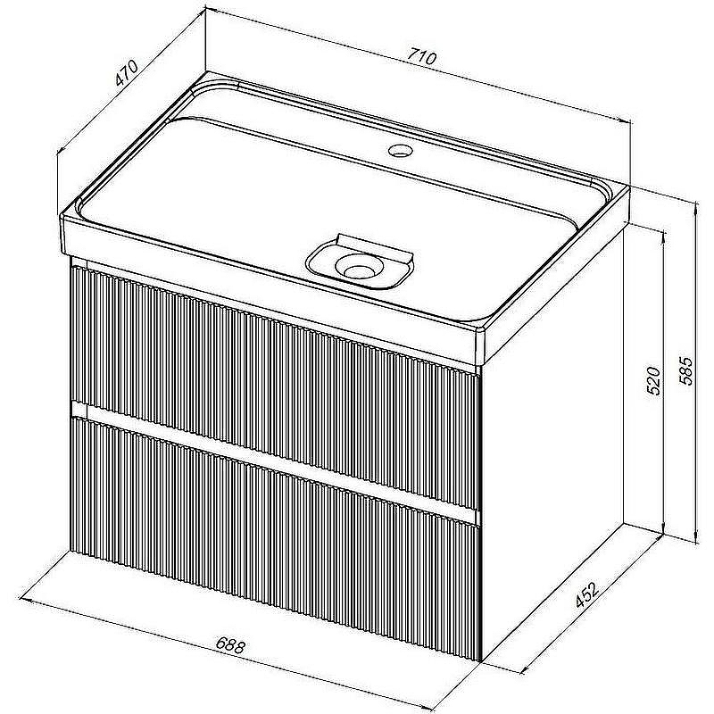 Тумба под раковину Aquanet Альтера 70 337155 подвесная Белая матовая, купить, цена, заказать, магазин, доставка, скидка, промокод, купить, цена, заказать, магазин, доставка, скидка, промокод