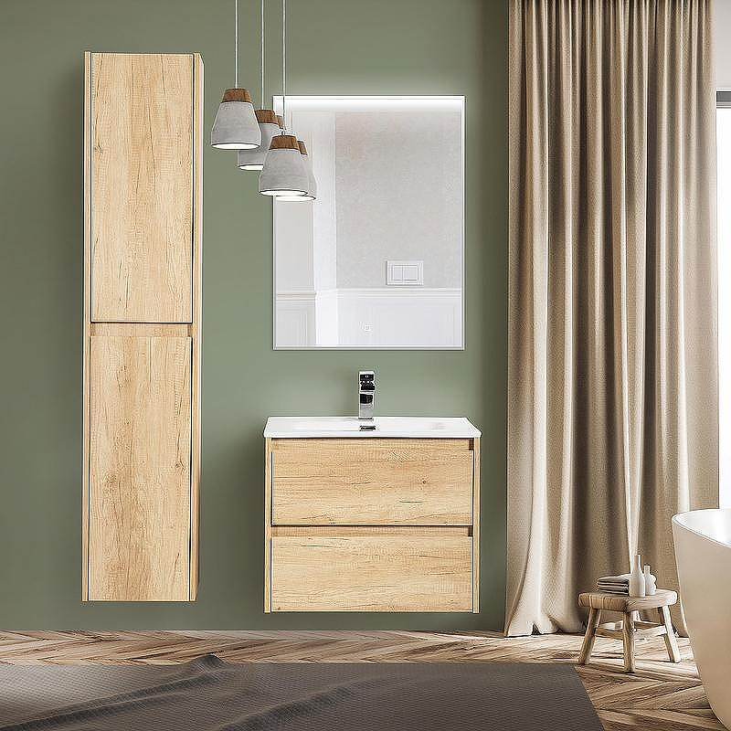 Шкаф пенал BelBagno Kraft 33 L KRAFT-1600-2A-SC-RNN-L подвесной Rovere Nebrasca Nature, купить, цена, заказать, магазин, доставка, скидка, промокод, купить, цена, заказать, магазин, доставка, скидка, промокод