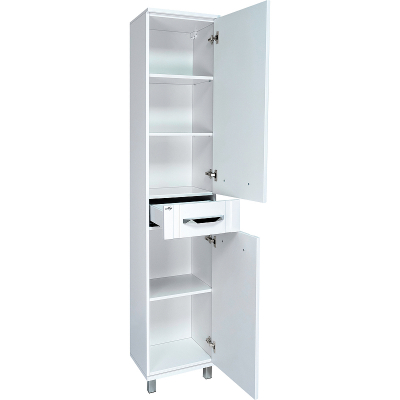 Шкаф пенал Misty Терра 40 R П-Тер0504001-1ЯП Белый матовый