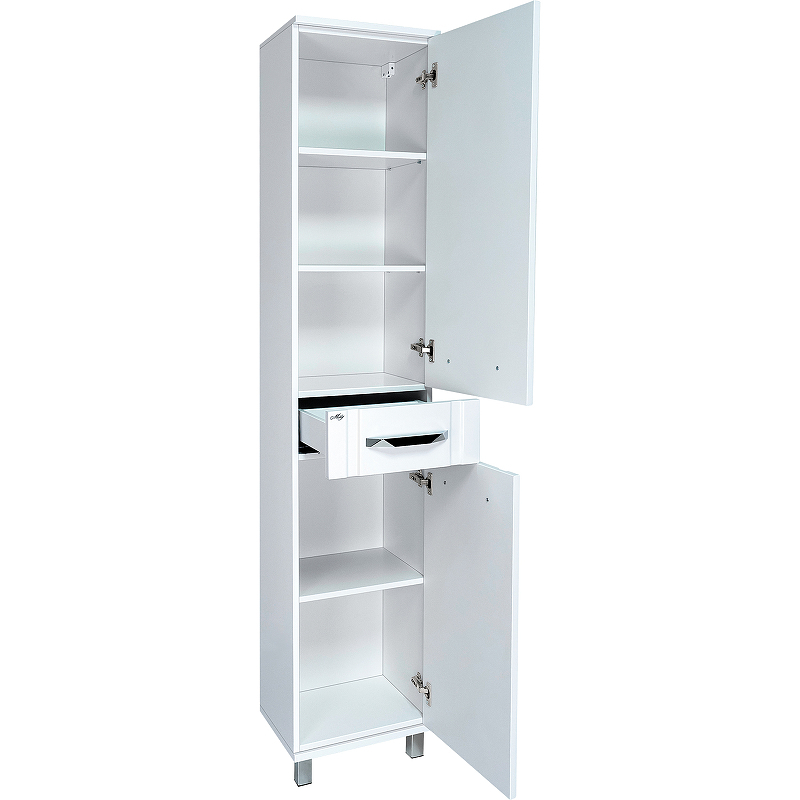 Шкаф пенал Misty Терра 40 R П-Тер0504001-1ЯП Белый матовый, купить, цена, заказать, магазин, доставка, скидка, промокод, купить, цена, заказать, магазин, доставка, скидка, промокод