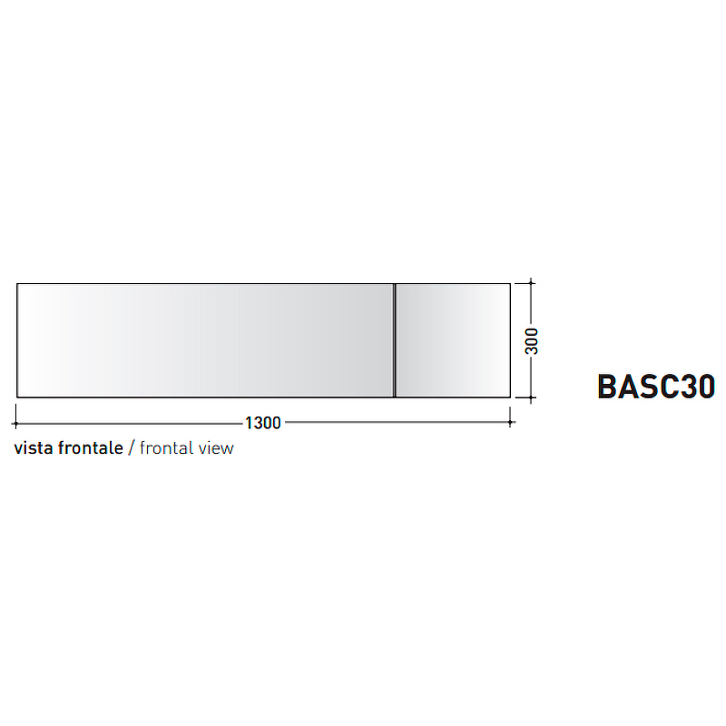 Зеркало Flaminia Line 130x30 BASC30 поворотное, купить, цена, заказать, магазин, доставка, скидка, промокод, купить, цена, заказать, магазин, доставка, скидка, промокод