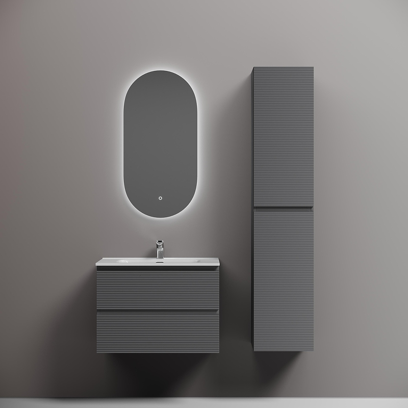 Тумба под раковину Sancos Folk 70 FL70GS подвесная Grey soft, купить, цена, заказать, магазин, доставка, скидка, промокод, купить, цена, заказать, магазин, доставка, скидка, промокод