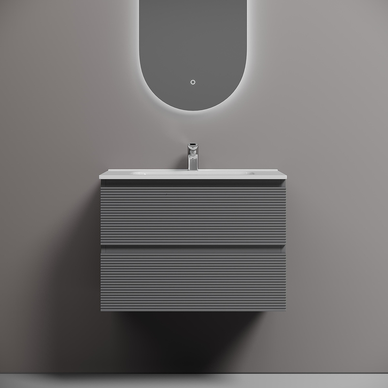 Тумба под раковину Sancos Folk 70 FL70GS подвесная Grey soft, купить, цена, заказать, магазин, доставка, скидка, промокод, купить, цена, заказать, магазин, доставка, скидка, промокод