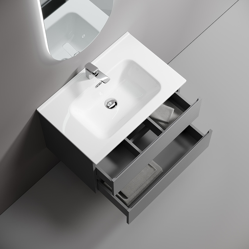 Тумба под раковину Sancos Folk 70 FL70GS подвесная Grey soft, купить, цена, заказать, магазин, доставка, скидка, промокод, купить, цена, заказать, магазин, доставка, скидка, промокод