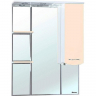 Зеркало со шкафом Bellezza Мари 75 R 4612912001226 с подсветкой Бежевое, купить, цена, заказать, магазин, доставка, скидка, промокод, купить, цена, заказать, магазин, доставка, скидка, промокод