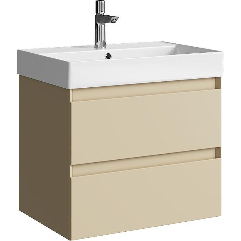 Тумба под раковину Aqwella Geometria 65 GE01652MD подвесная Морская дюна, купить, цена, заказать, магазин, доставка, скидка, промокод, купить, цена, заказать, магазин, доставка, скидка, промокод