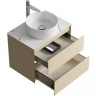 Тумба под раковину Aqwella Geometria 65 GE01652MD подвесная Морская дюна, купить, цена, заказать, магазин, доставка, скидка, промокод, купить, цена, заказать, магазин, доставка, скидка, промокод