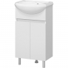 Тумба с раковиной Misty Амур 45 УТ000025516 Белая, купить, цена, заказать, магазин, доставка, скидка, промокод, купить, цена, заказать, магазин, доставка, скидка, промокод