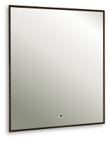 Зеркало AQUAme AQM9101B 60 с подсветкой цвет Черный с бесконтактным выключателем с подогревом и диммером, купить, цена, заказать, магазин, доставка, скидка, промокод, купить, цена, заказать, магазин, доставка, скидка, промокод