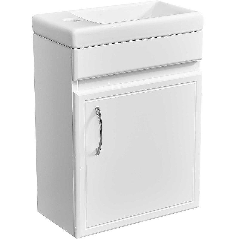 Тумба под раковину Stella Polar Концепт 40 SP-00000008 подвесная Белая, купить, цена, заказать, магазин, доставка, скидка, промокод, купить, цена, заказать, магазин, доставка, скидка, промокод