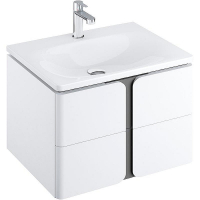 Тумба под раковину Ravak SD Balance 80 X000001369 подвесная Белая Графит, купить, цена, заказать, магазин, доставка, скидка, промокод, купить, цена, заказать, магазин, доставка, скидка, промокод