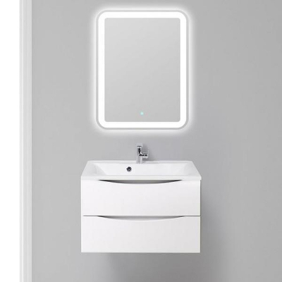 Тумба под раковину BelBagno Marino 90 MARINO-H60-900-2C-SO-BL-P подвесная Bianco Lucido