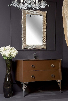 Тумба под раковину Boheme Armadi Art NeoArt 100 831-100-DB подвесная Dark Brown