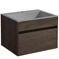 Тумба под раковину Vincea Chiara 60 VMC-2C600RO подвесная R.Oak, купить, цена, заказать, магазин, доставка, скидка, промокод, купить, цена, заказать, магазин, доставка, скидка, промокод