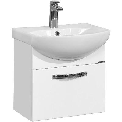 Тумба под раковину Aquaton Ария 50 1A140301AA010 подвесная Белая