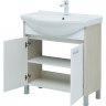 Тумба под раковину Aquanet Донна 80 274170 Белый дуб Белая, купить, цена, заказать, магазин, доставка, скидка, промокод, купить, цена, заказать, магазин, доставка, скидка, промокод