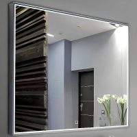 Зеркало Relisan Molly 900х700 Гл000024368 с подсветкой с сенсорным выключателем и часами, купить, цена, заказать, магазин, доставка, скидка, промокод, купить, цена, заказать, магазин, доставка, скидка, промокод