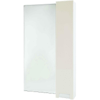 Зеркало со шкафом Bellezza Пегас 50 R 4610406021071 Бежевое Белое, купить, цена, заказать, магазин, доставка, скидка, промокод, купить, цена, заказать, магазин, доставка, скидка, промокод