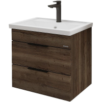 Тумба под раковину Grossman Форта 70 1070032 подвесная Темный дуб галифакс, купить, цена, заказать, магазин, доставка, скидка, промокод, купить, цена, заказать, магазин, доставка, скидка, промокод