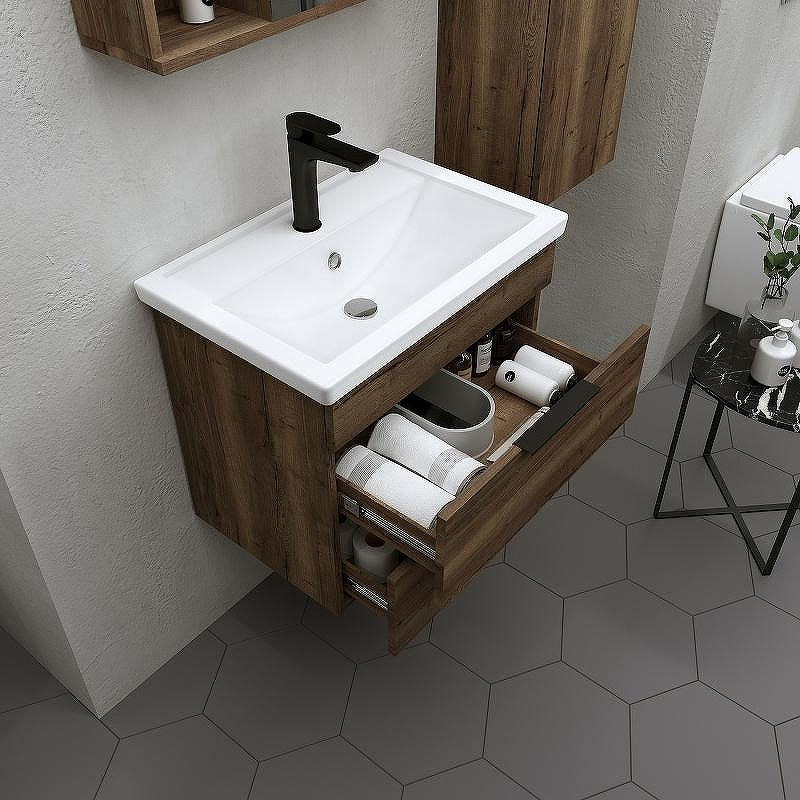 Тумба под раковину Grossman Форта 70 1070032 подвесная Темный дуб галифакс, купить, цена, заказать, магазин, доставка, скидка, промокод, купить, цена, заказать, магазин, доставка, скидка, промокод