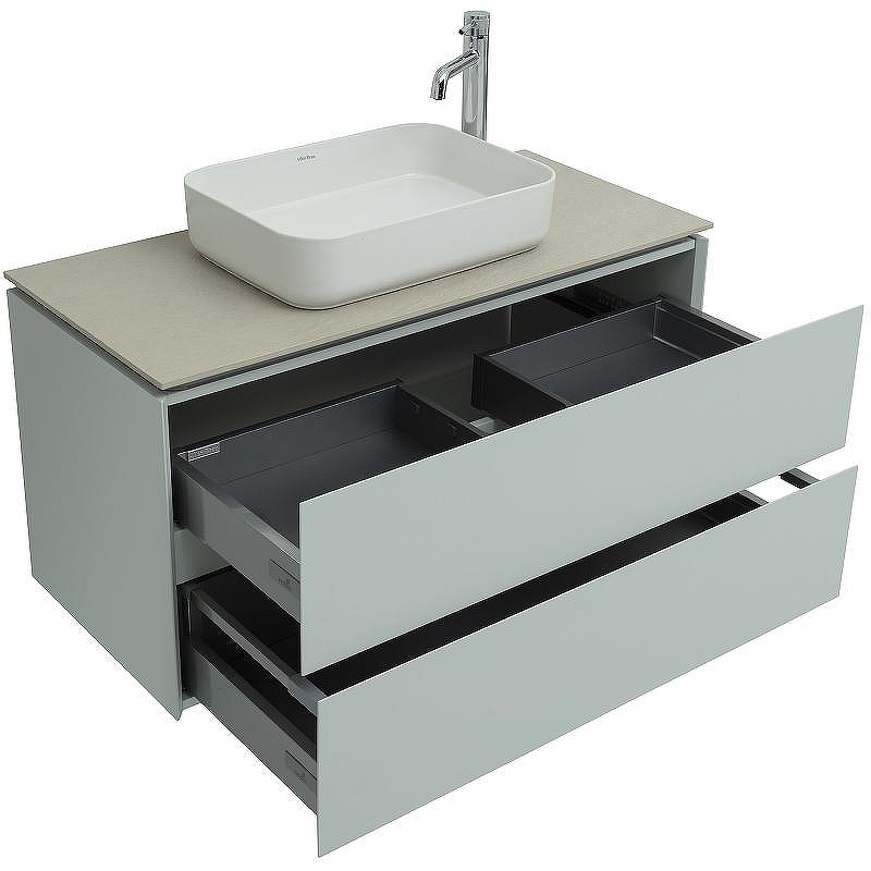 Тумба под раковину Allen Brau Infinity 100 1.21003.PWM подвесная Папирус матовый, купить, цена, заказать, магазин, доставка, скидка, промокод, купить, цена, заказать, магазин, доставка, скидка, промокод