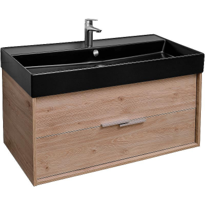 Тумба под раковину Jacob Delafon Vivienne 100 EB1668-E75-E75 подвесная Дуб давос натуральный