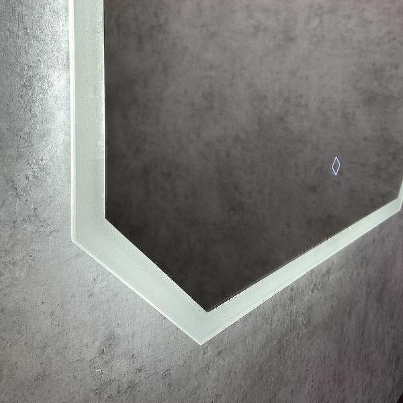 Зеркало Comforty Колеус 65 00-00005259 с подсветкой с сенсорным выключателем, купить, цена, заказать, магазин, доставка, скидка, промокод, купить, цена, заказать, магазин, доставка, скидка, промокод