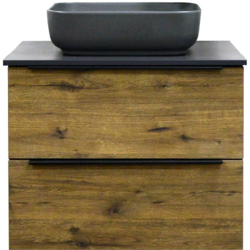 Тумба под раковину Azario Gris 75 CS00080424 подвесная Дуб Веллингтон, купить, цена, заказать, магазин, доставка, скидка, промокод, купить, цена, заказать, магазин, доставка, скидка, промокод