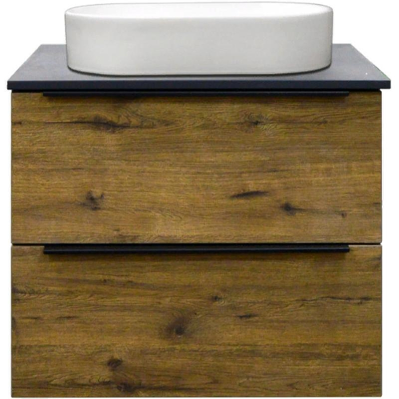 Тумба под раковину Azario Gris 75 CS00080424 подвесная Дуб Веллингтон, купить, цена, заказать, магазин, доставка, скидка, промокод, купить, цена, заказать, магазин, доставка, скидка, промокод