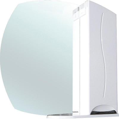 Зеркало со шкафом Bellezza Глория 65 R Белое