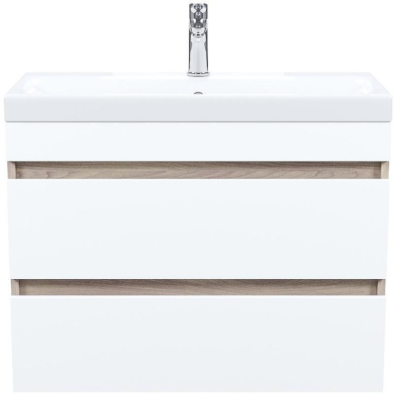 Тумба с раковиной Iddis Zodiac 80 ZOD8AB0i95K подвесная Белая матовая Дерево, купить, цена, заказать, магазин, доставка, скидка, промокод, купить, цена, заказать, магазин, доставка, скидка, промокод