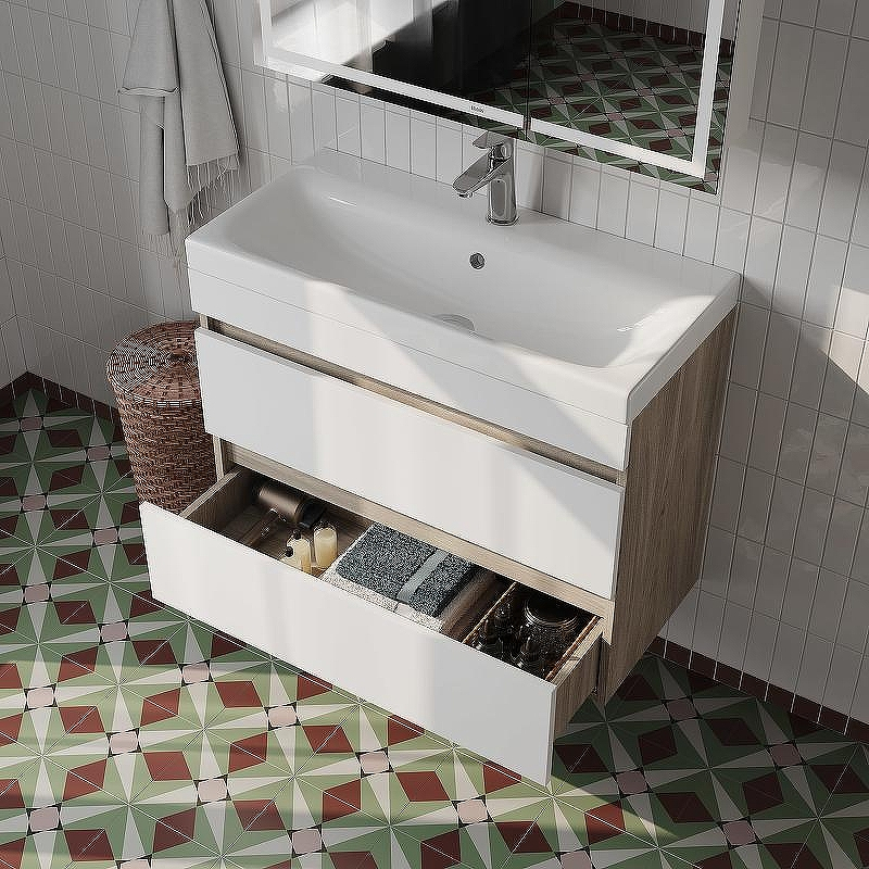 Тумба с раковиной Iddis Zodiac 80 ZOD8AB0i95K подвесная Белая матовая Дерево, купить, цена, заказать, магазин, доставка, скидка, промокод, купить, цена, заказать, магазин, доставка, скидка, промокод