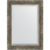 Зеркало Evoform Exclusive 73х53 BY 3382 с фацетом в багетной раме - Старое дерево с плетением 70, купить, цена, заказать, магазин, доставка, скидка, промокод, купить, цена, заказать, магазин, доставка, скидка, промокод