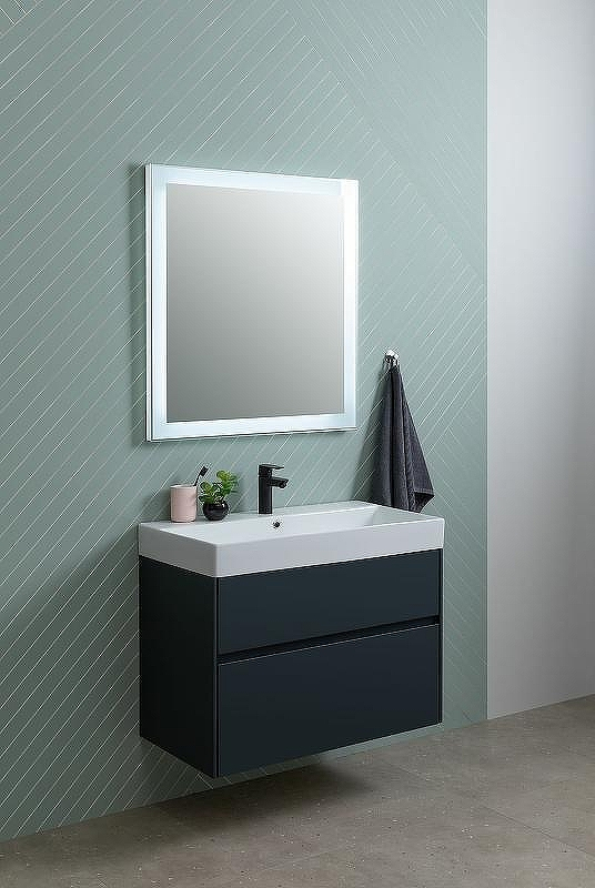 Тумба с раковиной Aquanet Бруклин 100 312874 подвесная Антрацит матовый, купить, цена, заказать, магазин, доставка, скидка, промокод, купить, цена, заказать, магазин, доставка, скидка, промокод