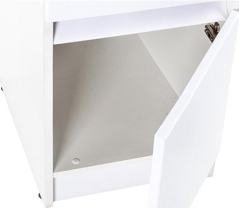 Тумба с раковиной Orange Sistema 100 R ST-40TUW+RAR Белая глянцевая, купить, цена, заказать, магазин, доставка, скидка, промокод, купить, цена, заказать, магазин, доставка, скидка, промокод