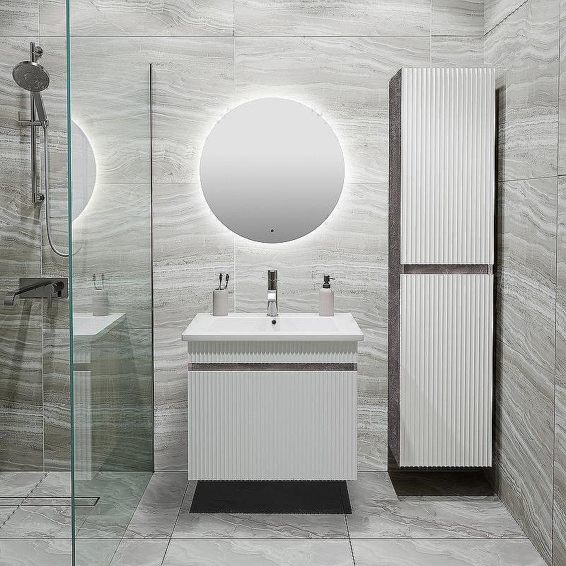 Шкаф пенал Runo Модена 35 00-00001422 подвесной Железный камень Белый, купить, цена, заказать, магазин, доставка, скидка, промокод, купить, цена, заказать, магазин, доставка, скидка, промокод