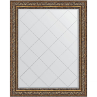 Зеркало Evoform Exclusive-G 125х100 BY 4384 с гравировкой в багетной раме - Виньетка состаренная бронза 109, купить, цена, заказать, магазин, доставка, скидка, промокод, купить, цена, заказать, магазин, доставка, скидка, промокод