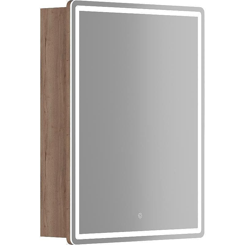 Зеркальный шкаф Sancos Mirror 60 MI60EG с подсветкой Дуб галифакс натуральный, купить, цена, заказать, магазин, доставка, скидка, промокод, купить, цена, заказать, магазин, доставка, скидка, промокод