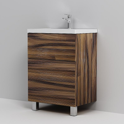 Тумба под раковину AM.PM Gem 60 M90FSX0602HF Орех