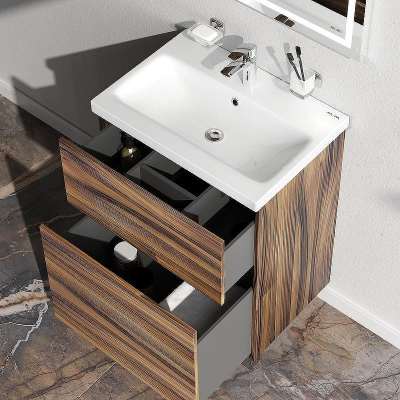 Тумба под раковину AM.PM Gem 60 M90FSX0602HF Орех