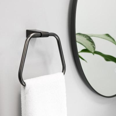 Зеркало Fixsen Led 70 FX-1070F с подсветкой Графит с сенсорным выключателем и диммером