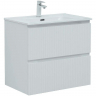 Тумба под раковину Aquanet Джейн 70 335423 подвесная Белая матовая, купить, цена, заказать, магазин, доставка, скидка, промокод, купить, цена, заказать, магазин, доставка, скидка, промокод