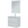 Тумба под раковину Aquanet Джейн 70 335423 подвесная Белая матовая, купить, цена, заказать, магазин, доставка, скидка, промокод, купить, цена, заказать, магазин, доставка, скидка, промокод