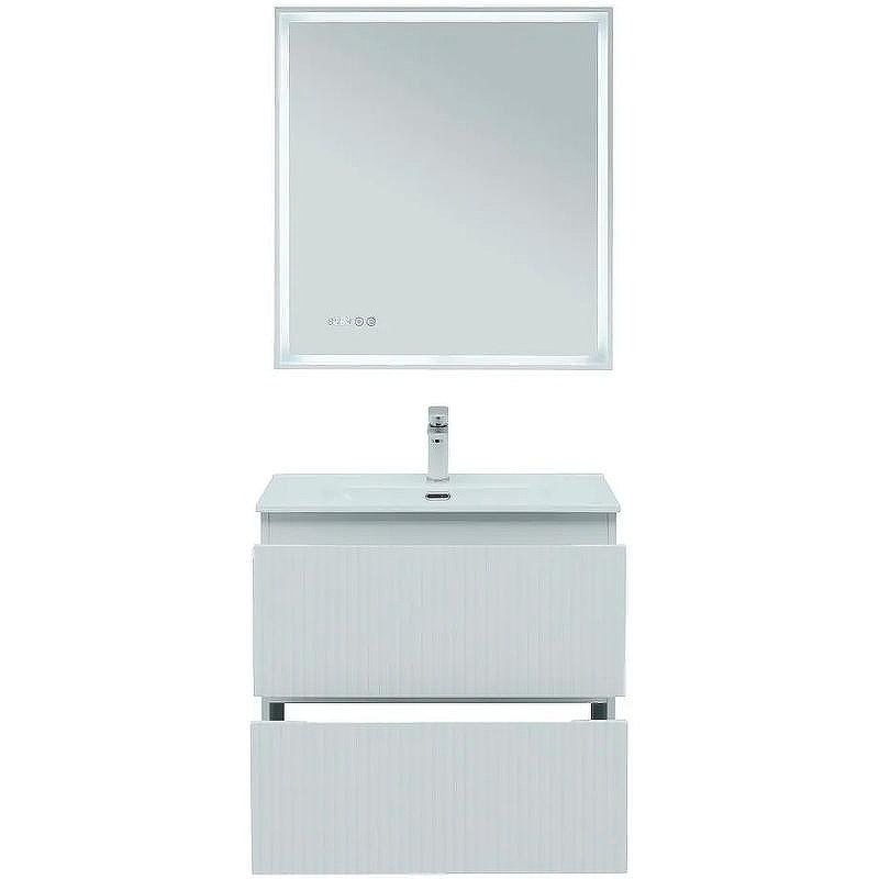 Тумба под раковину Aquanet Джейн 70 335423 подвесная Белая матовая, купить, цена, заказать, магазин, доставка, скидка, промокод, купить, цена, заказать, магазин, доставка, скидка, промокод