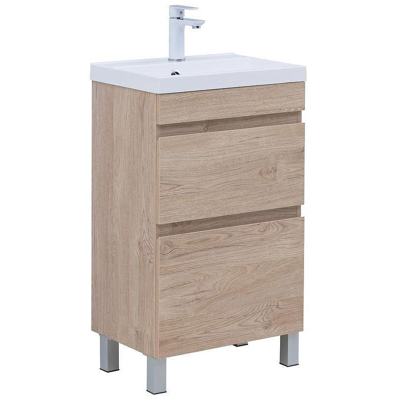 Тумба под раковину Aquanet Нота New 50 344137 Дуб светлый, купить, цена, заказать, магазин, доставка, скидка, промокод, купить, цена, заказать, магазин, доставка, скидка, промокод