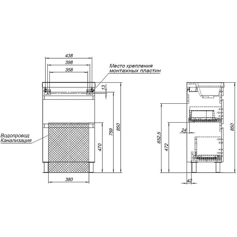Тумба под раковину Aquanet Нота New 50 344137 Дуб светлый, купить, цена, заказать, магазин, доставка, скидка, промокод, купить, цена, заказать, магазин, доставка, скидка, промокод