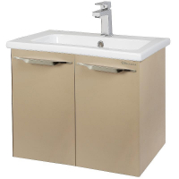 Тумба под раковину Bellezza Луиджи 60 4639209180457 подвесная Капучино, купить, цена, заказать, магазин, доставка, скидка, промокод, купить, цена, заказать, магазин, доставка, скидка, промокод